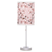 Cherry Blossom Flowers Pattern Table Lamp (Front)