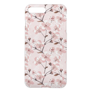 Cherry Blossom Flowers Pattern iPhone 8 Plus/7 Plus Case