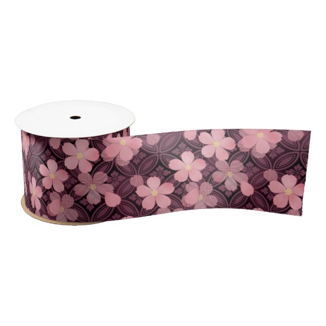cherry blossom flowers ribbon (Spool)