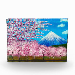 Cherry Blossom Flowers Sakura Japan Acrylic Award