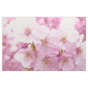 Cherry Blossom Flowers Sewing Fabric