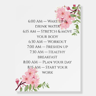 cherry blossom foam board