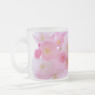 Cherry blossom Frosted Glass Mug