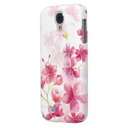 Cherry blossom galaxy s4 cover