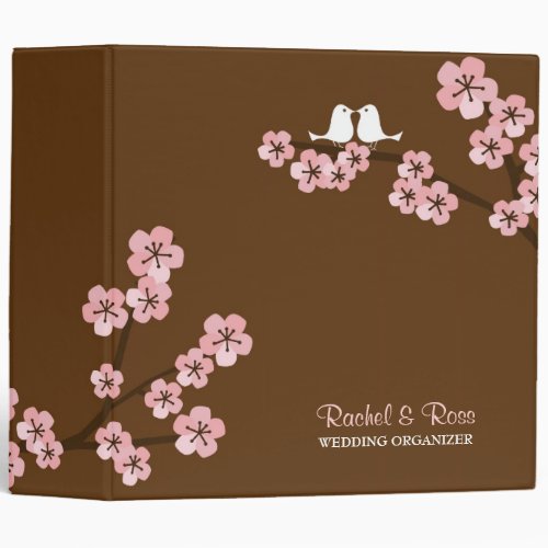 Cherry Blossom Garden Wedding Binder