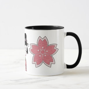 Cherry Blossom Geisha Mug