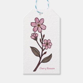 Cherry Blossom Gift Tag