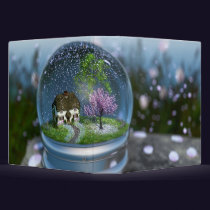 Cherry Blossom Globe Binder