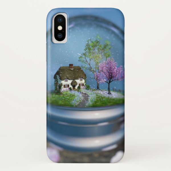 Cherry Blossom Globe iPhone Case