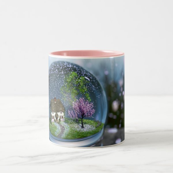 Cherry Blossom Globe Mug