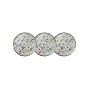 Cherry Blossom Golf Ball Marker