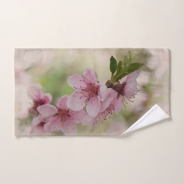Cherry blossom hand towel  (Hand Towel)