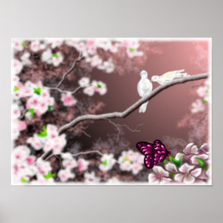 Cherry Blossom Haven Print