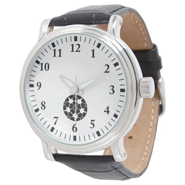 Cherry blossom in Five equal parts cherry blossom Watch (Angled)