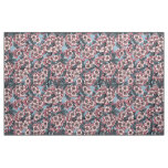 Cherry blossom in pink and blue fabric