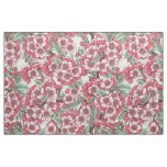 Cherry blossom in pink and mint fabric