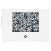 Cherry blossom in white and blue (Back Horizontal)