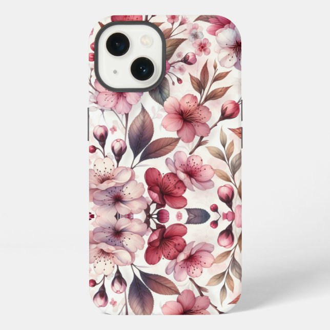 Cherry Blossom Iphone Case (Back)
