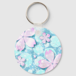 Lovely Cherry Blossom Meteor Boutique Originality Keychain Kawaii