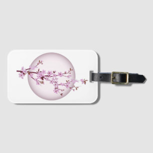 Cherry Blossom Japanese Sakura Luggage Tag
