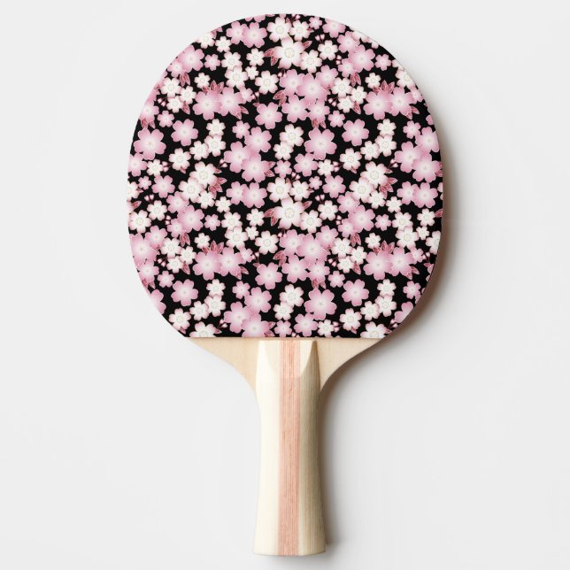 Cherry Blossom -Japanese Sakura- Ping-Pong Paddle (Front)