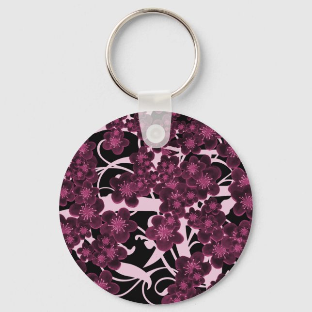 Cherry Blossom Keychain (Front)