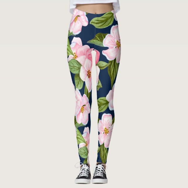 Cherry Blossom Leggings (Front)