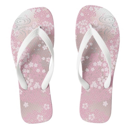 Cherry Blossom Leggings Flip Flops