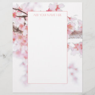 CHERRY BLOSSOM LETTERHEAD