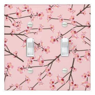 Cherry Blossom Light Switch Cover
