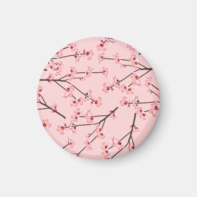 Cherry Blossom Magnet (Front)