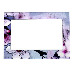 Cherry blossom magnetic frame