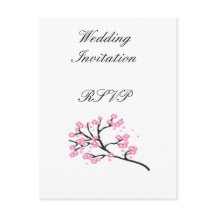 Cherry Blossom Modern Simple Elegant Wedding Ideas