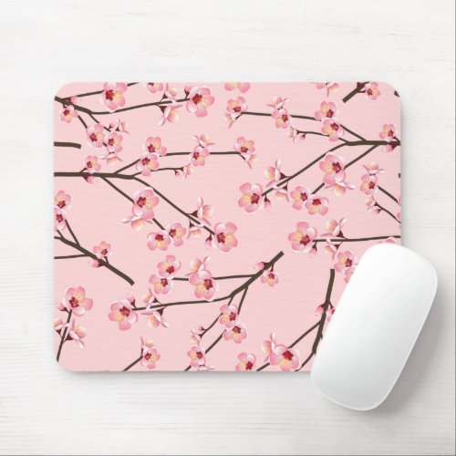 Cherry Blossom Mouse Pad