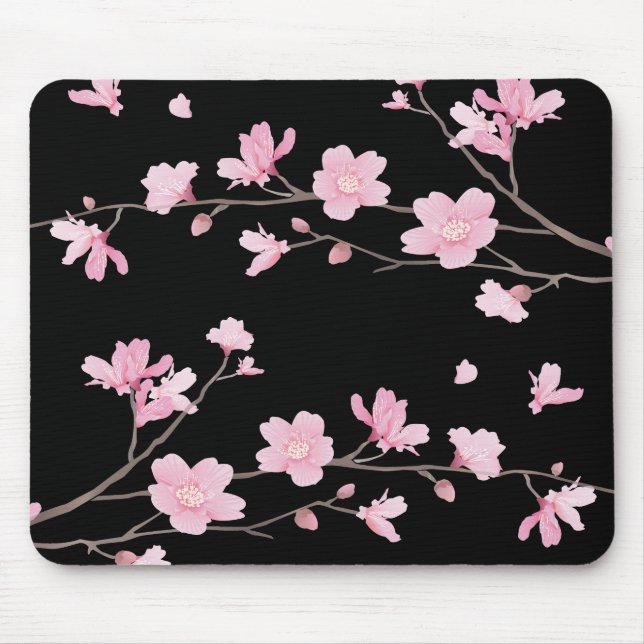 Cherry Blossom Mouse Pad (Front)