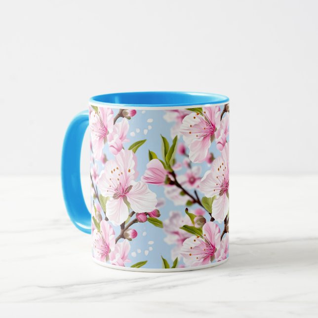    Cherry Blossom Mug (Front Left)