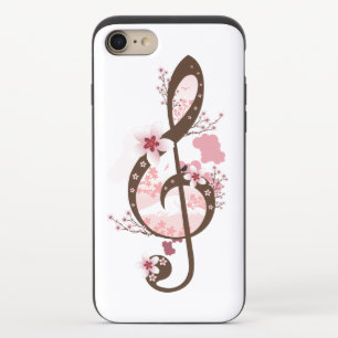 Cherry Blossom Music Harmony iPhone 8/7 Slider Case