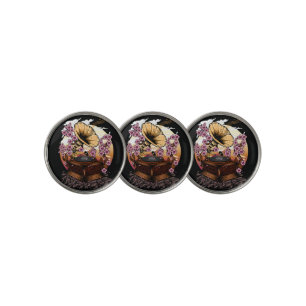 Cherry Blossom Musical Golf Ball Marker