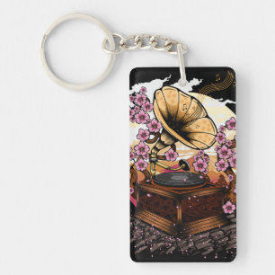 Cherry Blossom Musical Keychain