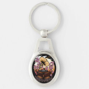 Cherry Blossom Musical Keychain