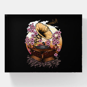 Cherry Blossom Musical Paperweight