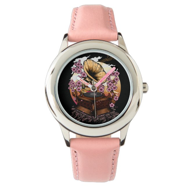 Cherry Blossom Musical Watch (Front)