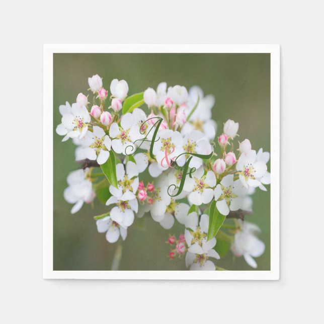 Cherry blossom Napkins (Front)