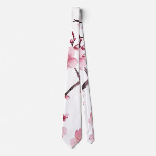 Cherry Blossom Neck Tie