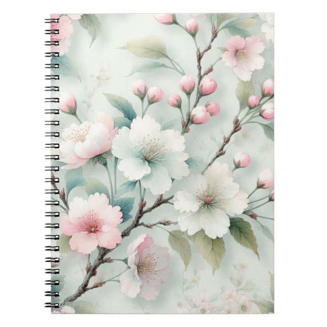 Cherry Blossom Notebook (Front)