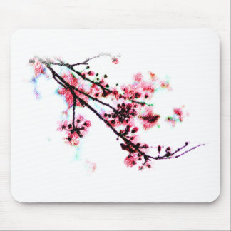 Cherry Blossom Painting Mouse Pad