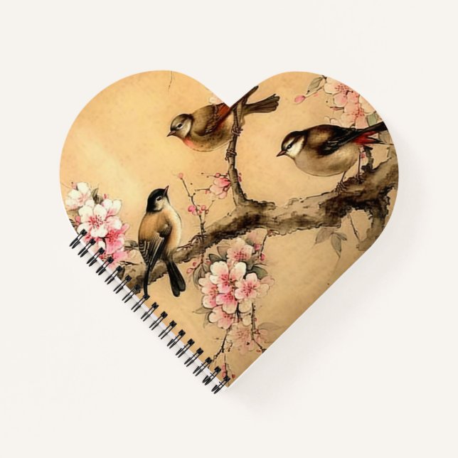 Cherry blossom painting notebook (Front)