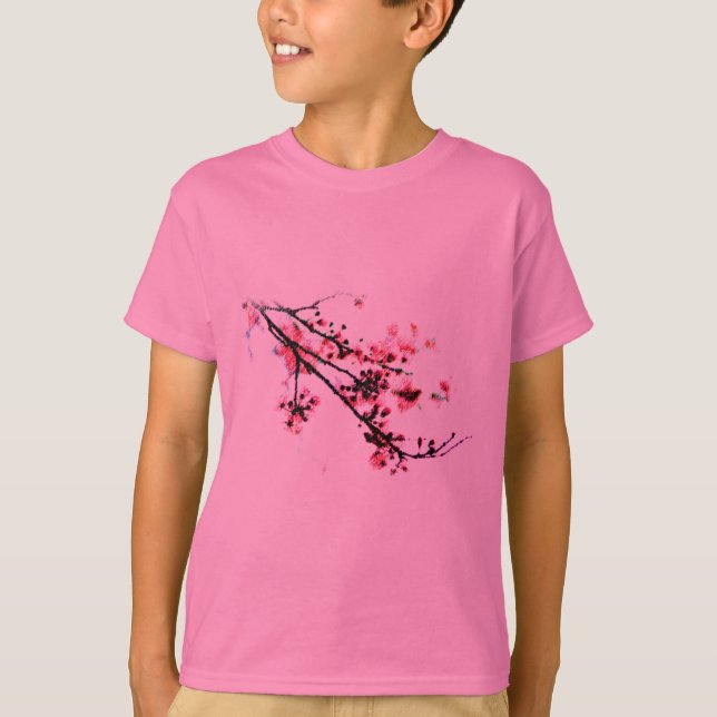 Cherry Blossom Painting T-Shirt (Front)