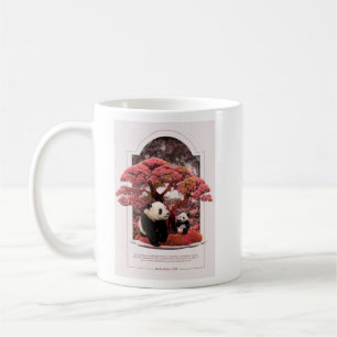 Cherry Blossom Panda Coffee Mug