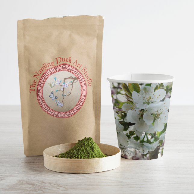 Cherry Blossom Paper Cups (Creator Uploaded)